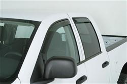 Westin Smoke In-Channel Vent Visors 02-09 Dodge Ram Quad Cab